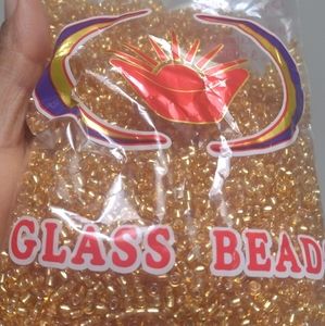 Gold Seed Beads 4mm